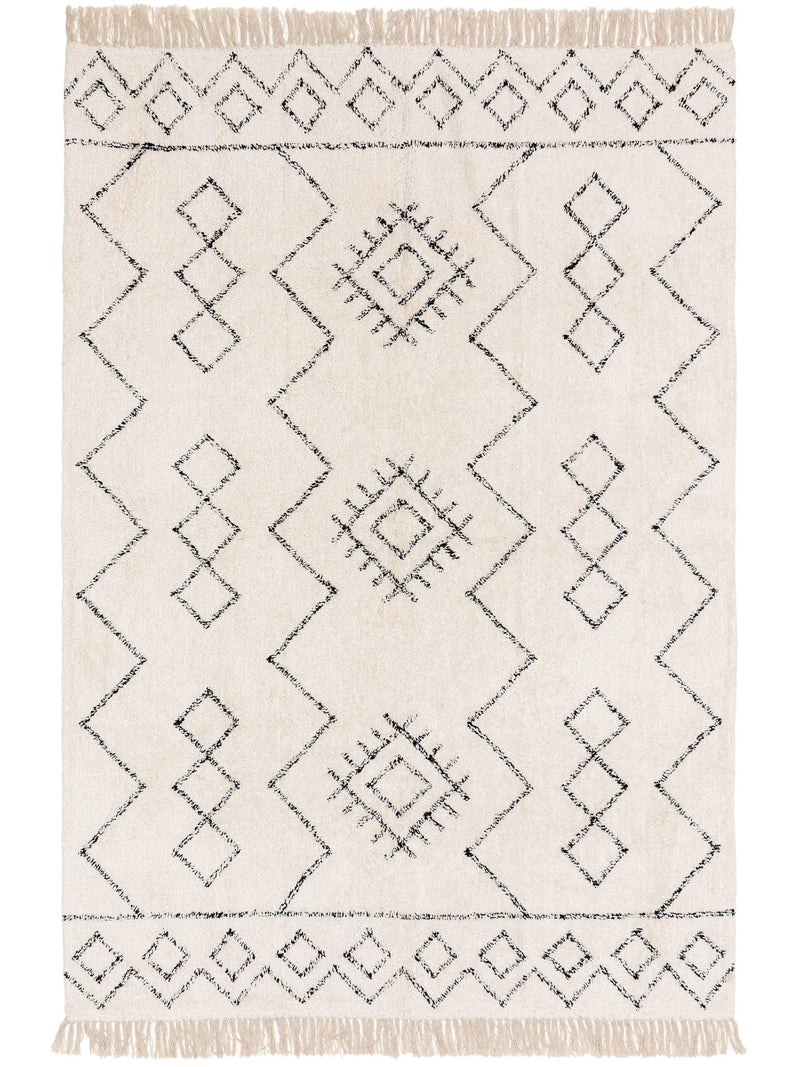 Washable Cotton Rug Naomi Cream