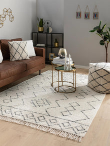 Washable Cotton Rug Naomi Cream