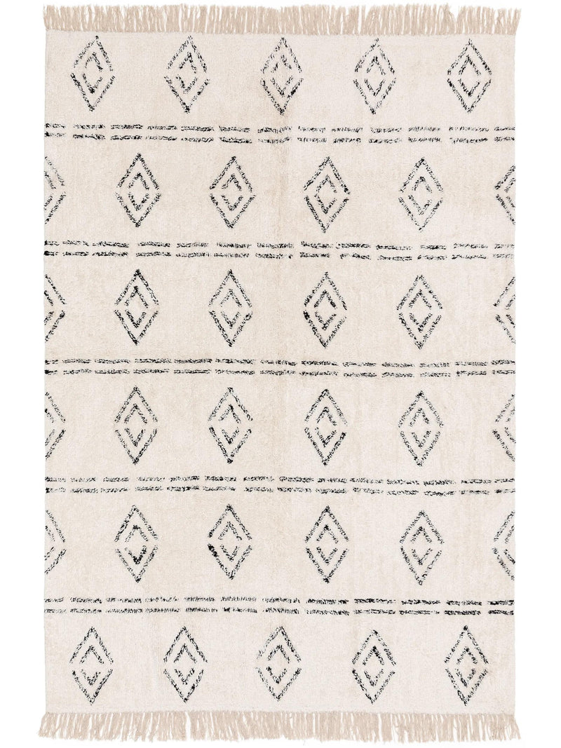Washable Cotton Rug Naomi Cream