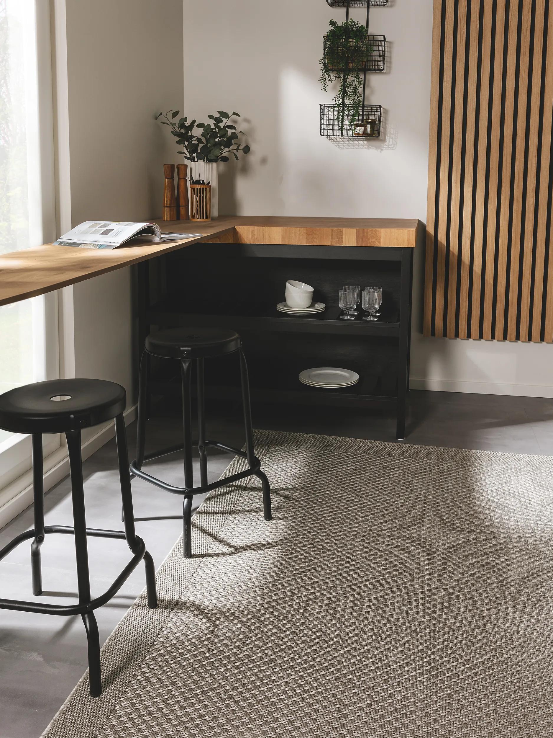 In- & Outdoor Rug Naoto Light Grey