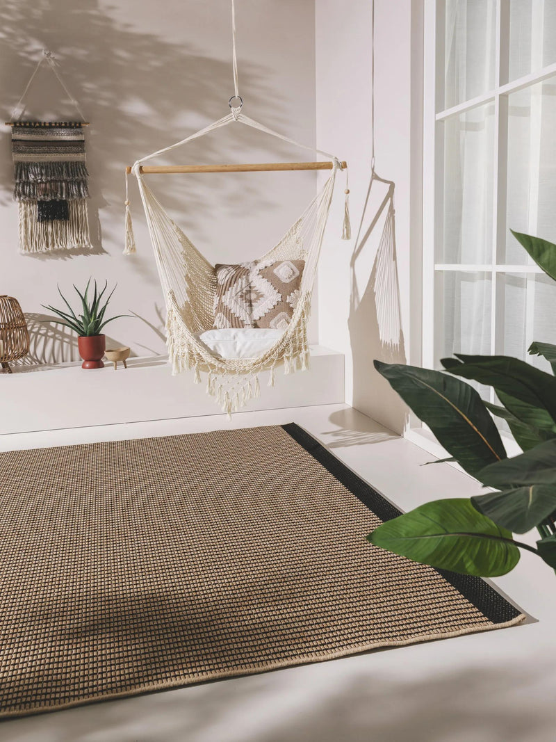 In- & Outdoor Rug Naoto Beige/Black