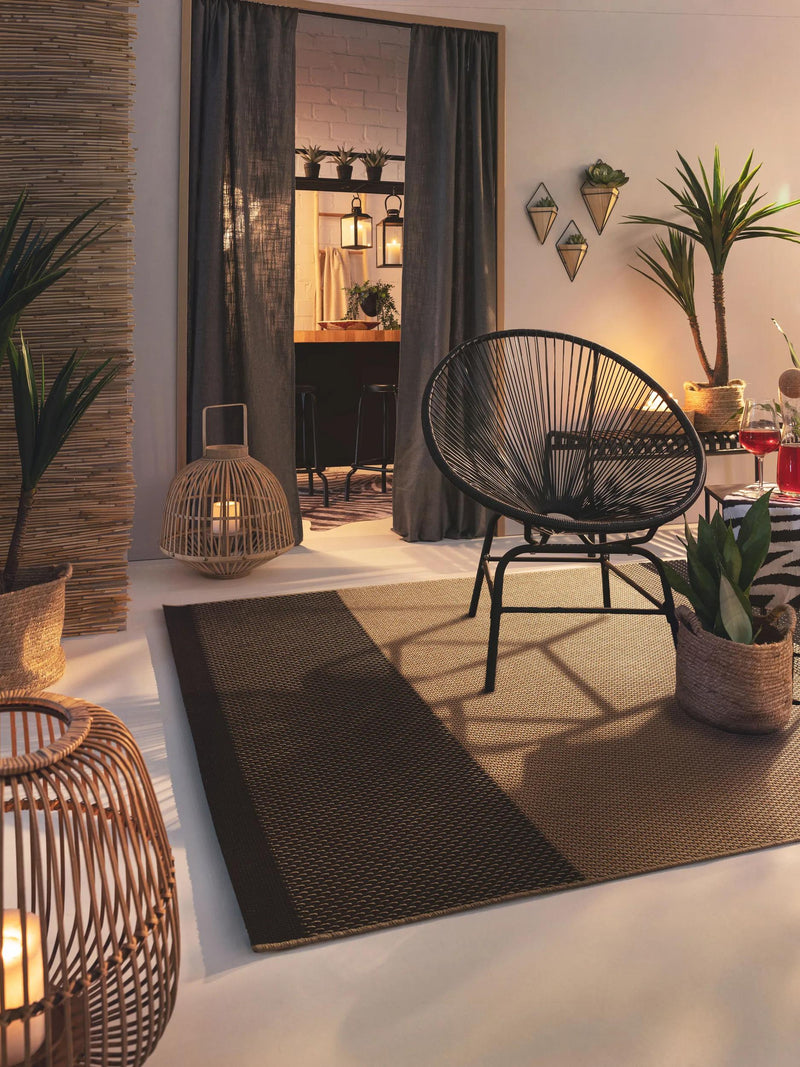 In- & Outdoor Rug Naoto Beige/Black