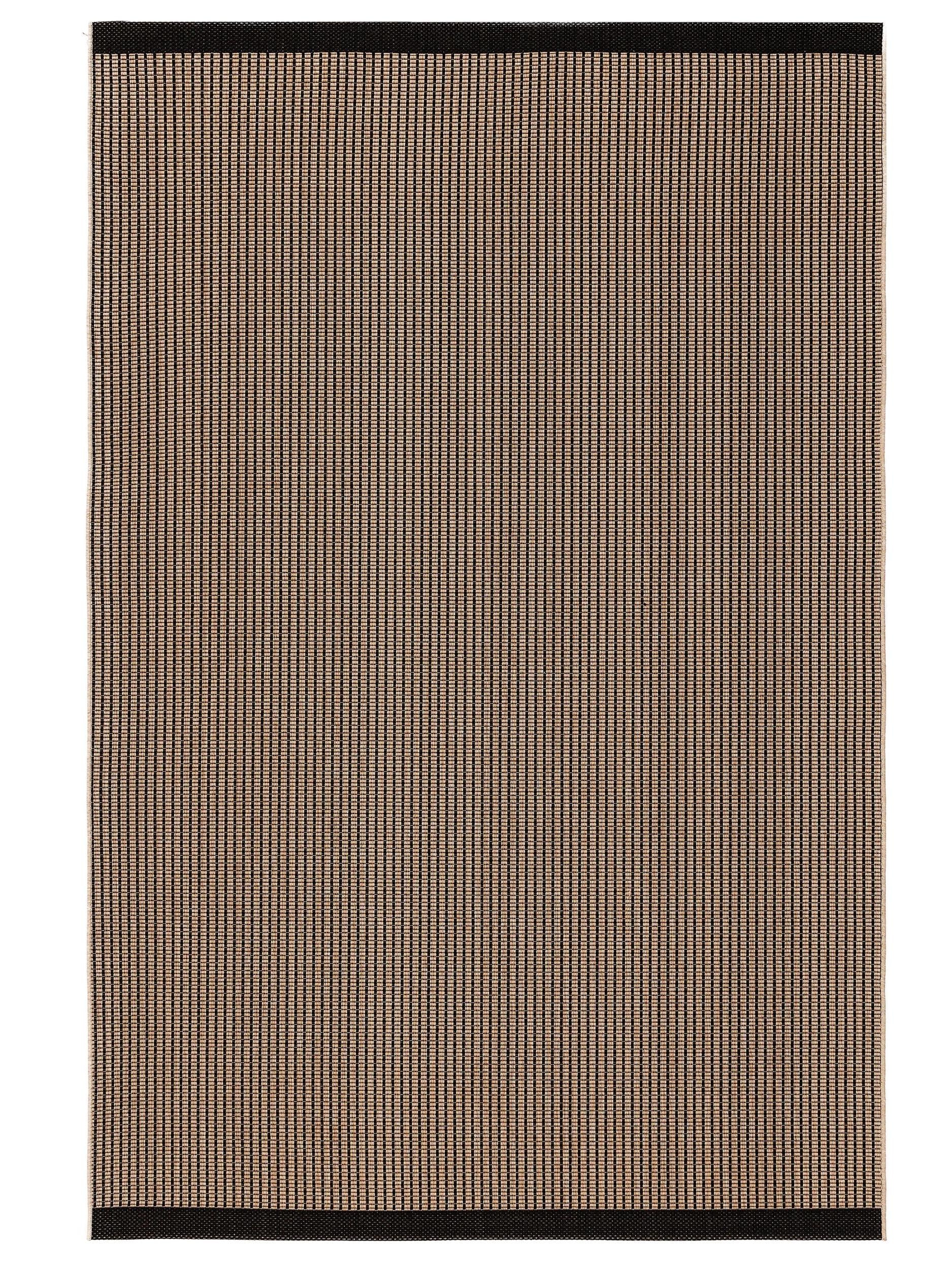 In- & Outdoor Teppich Naoto Beige/Schwarz