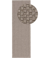 In- & Outdoor Runner Naoto Light Grey
