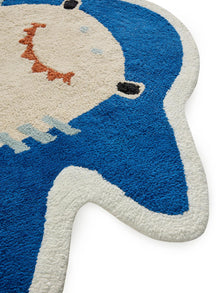 Washable Kids Rug Narius Blue
