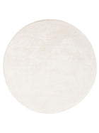 Viscose Rug Round Nela Ivory