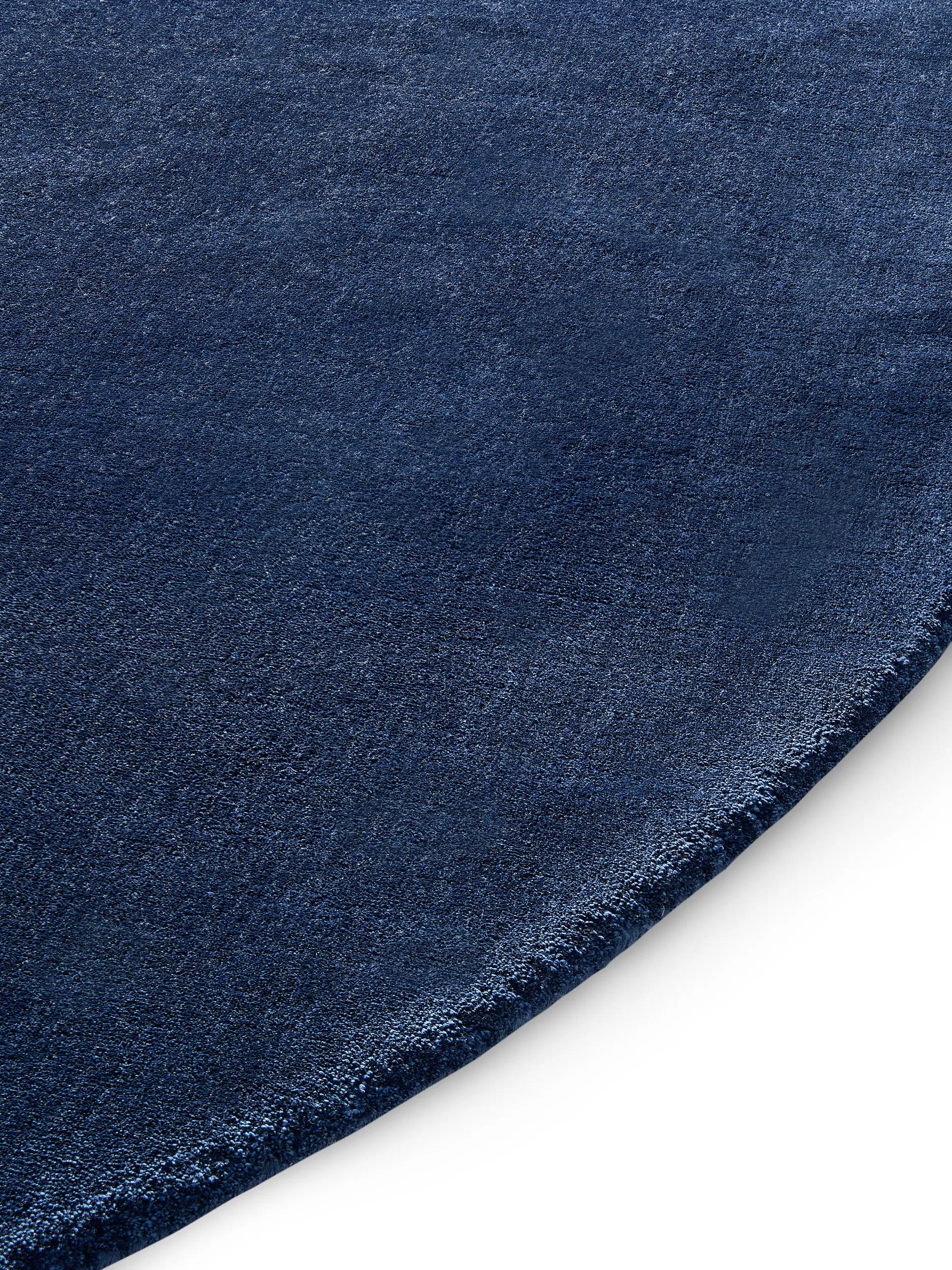 Viscose Rug Nela Blue