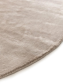 Viscose Rug Oval Nela Taupe