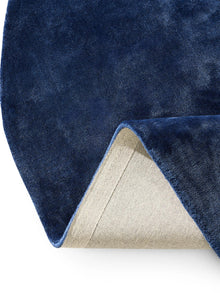 Viscose Rug Nela Blue