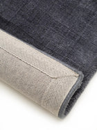 Viscose Rug Nela Charcoal/Blue