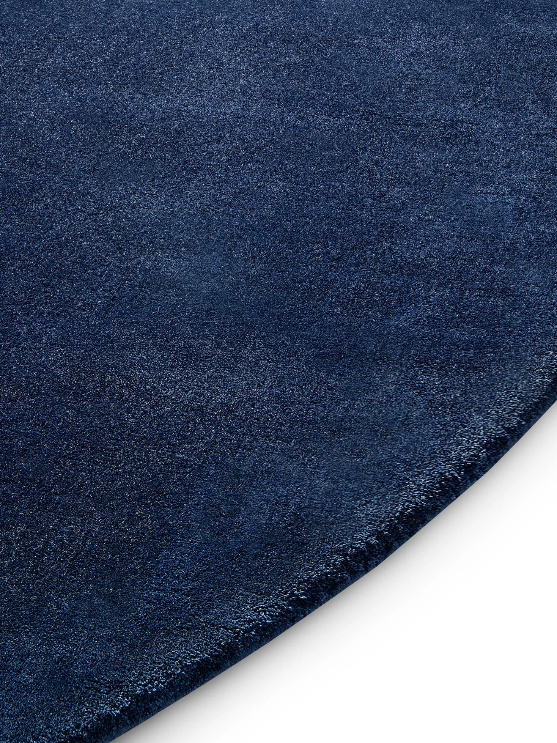 Viscose Rug Nela Blue