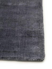 Viscose Rug Nela Charcoal/Blue