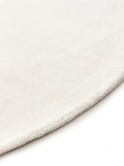 Viscose Rug Oval Nela Ivory