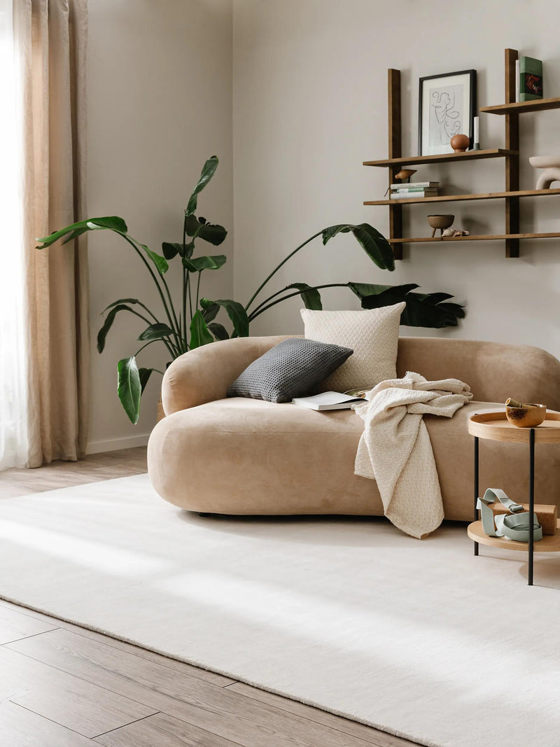 Viscose Rug Nela Ivory