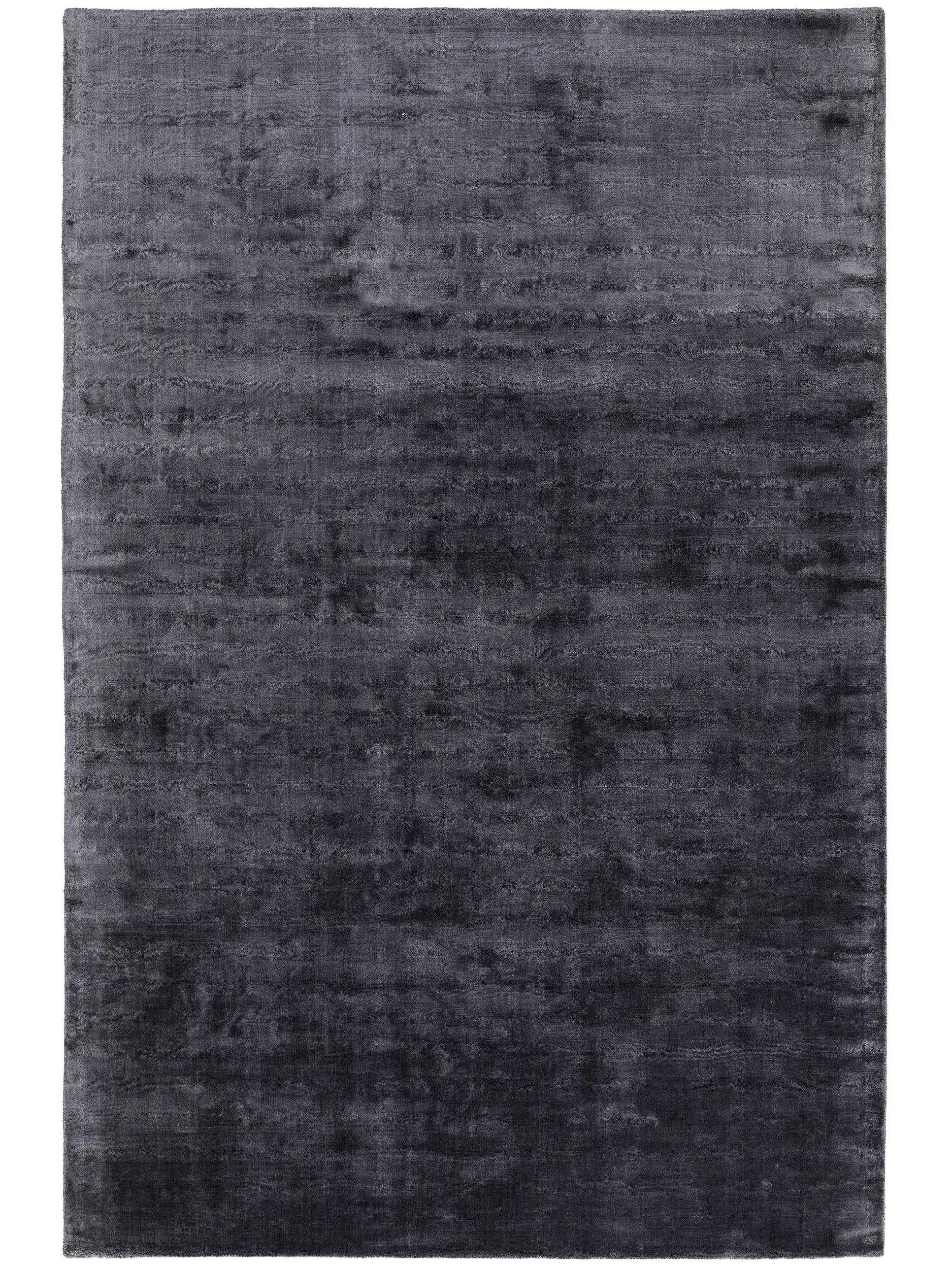 Viscose Rug Nela Charcoal/Blue