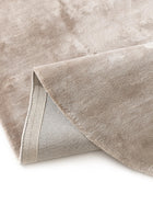 Viscose Rug Oval Nela Taupe