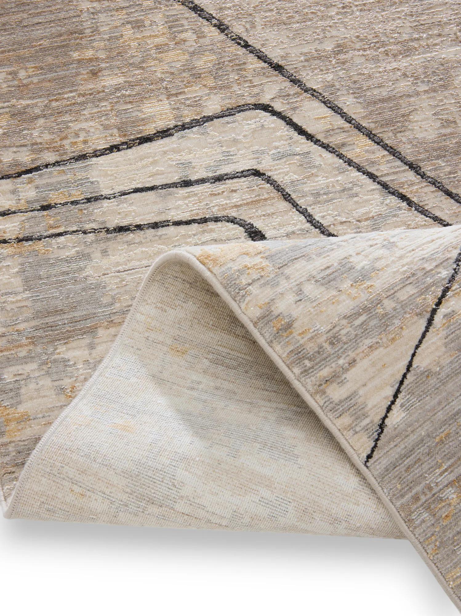 Tapis Nero Crème/Charbon