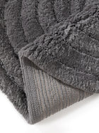 Bath Rug Nia Dark Grey