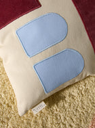 Cushion Niels Beige/Red