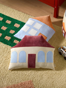 Cushion Niels Beige/Red