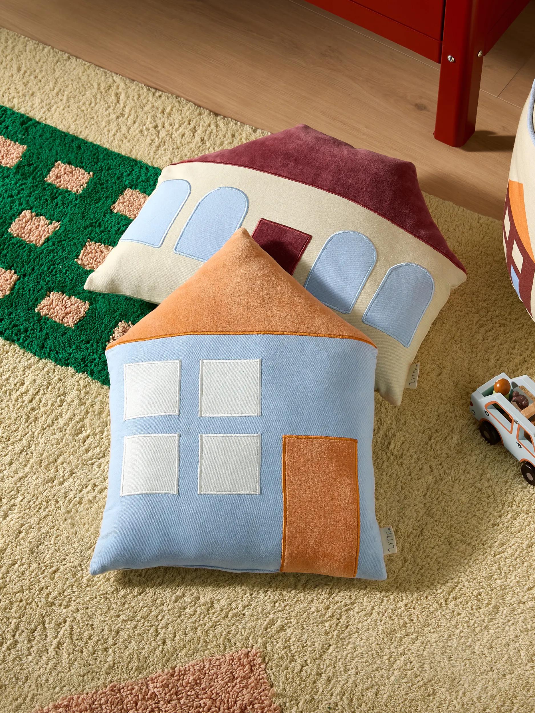 Cushion Niels Blue/Orange
