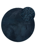 Washable Rug Nina Dark Blue