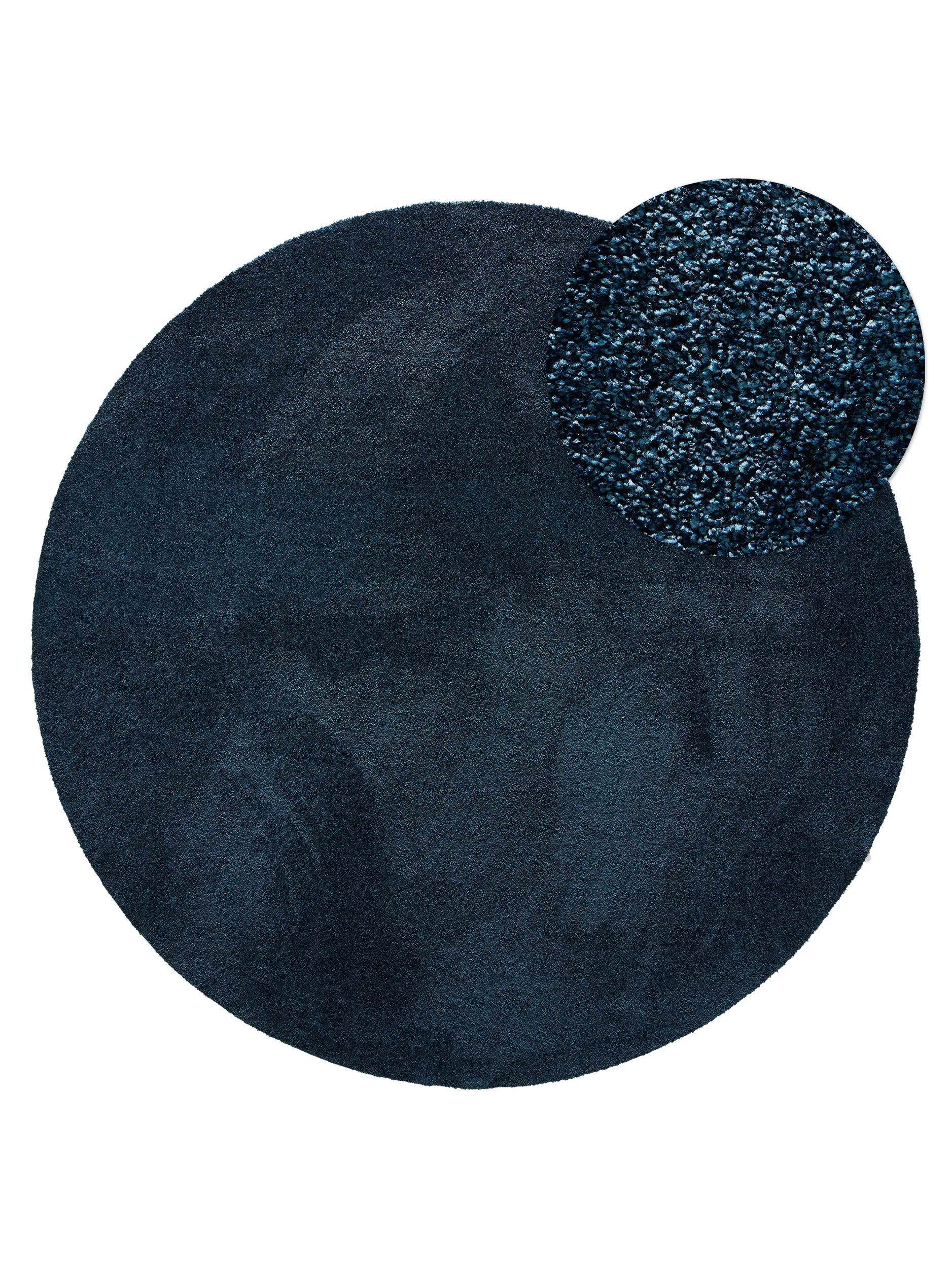 Washable Rug Nina Dark Blue