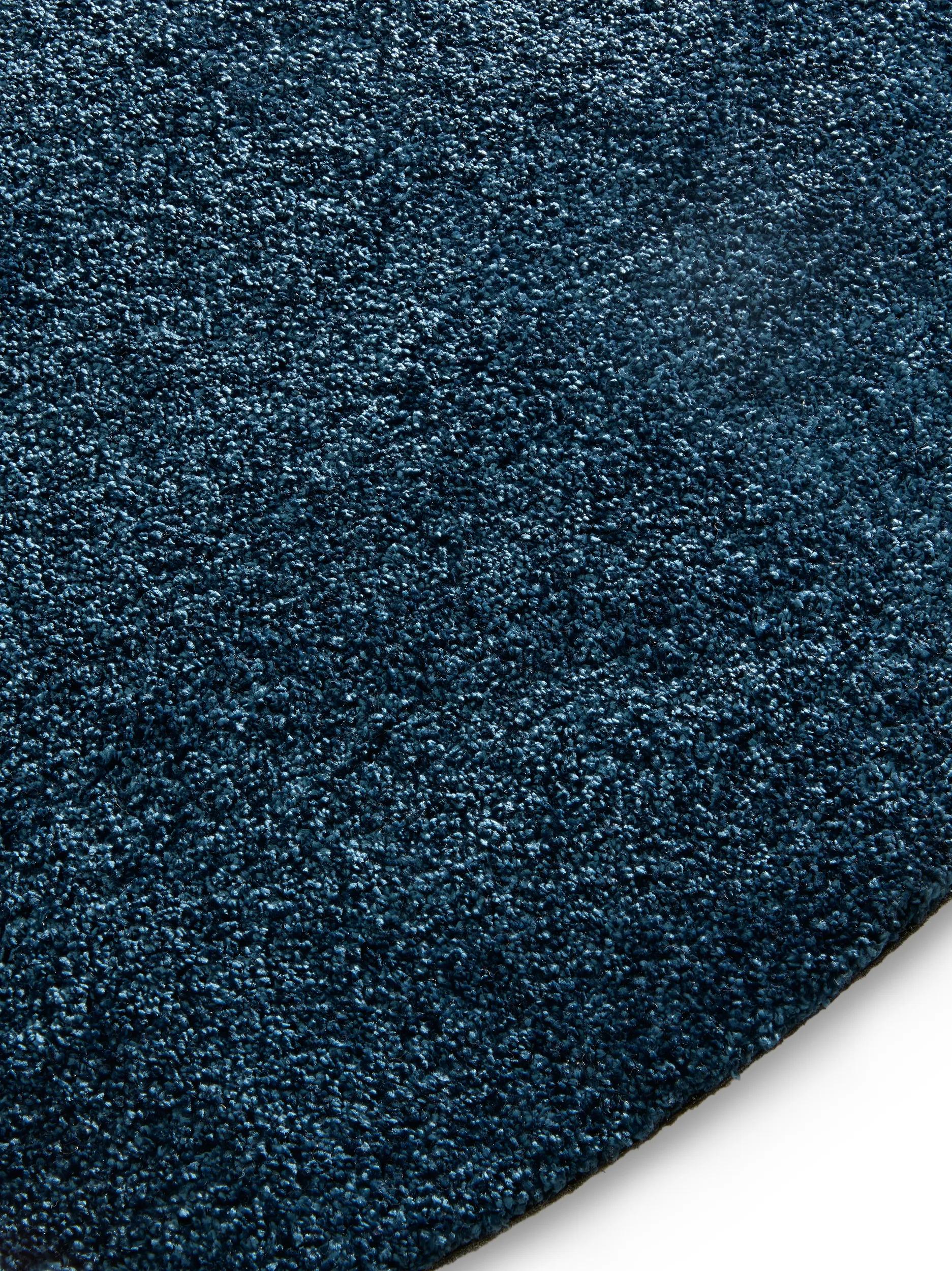 Washable Rug Nina Dark Blue