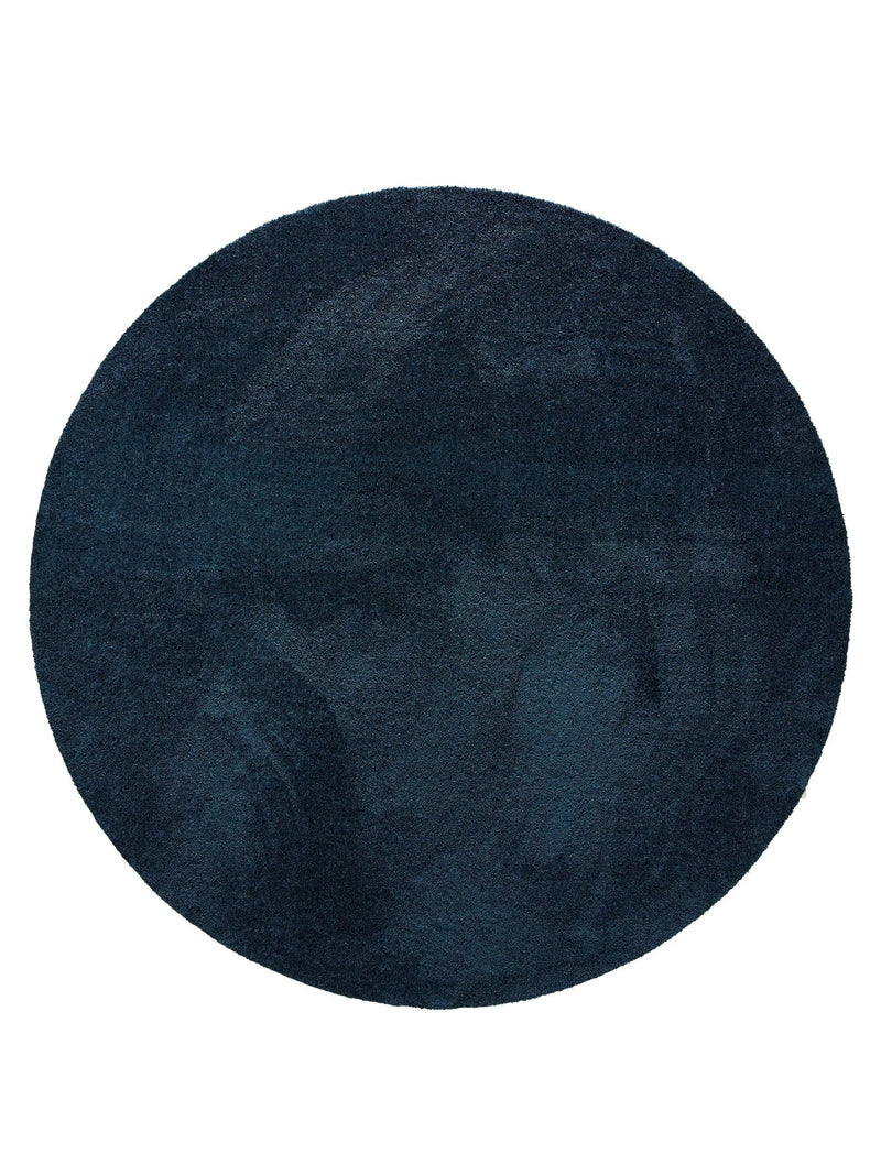 Washable Rug Nina Dark Blue