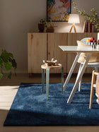 Washable Rug Nina Dark Blue