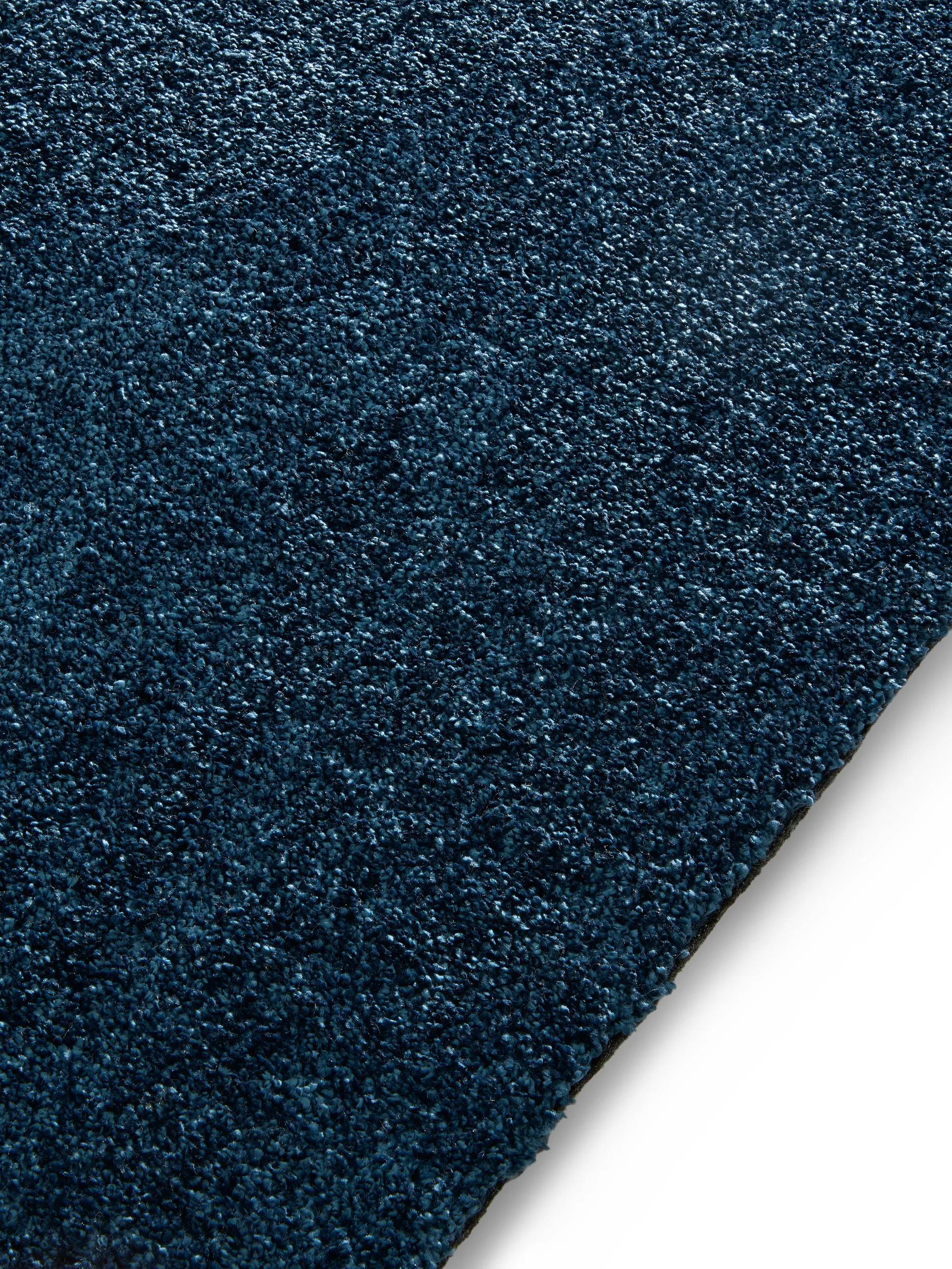 Washable Rug Nina Dark Blue