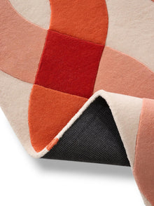Wool Rug Nio Red