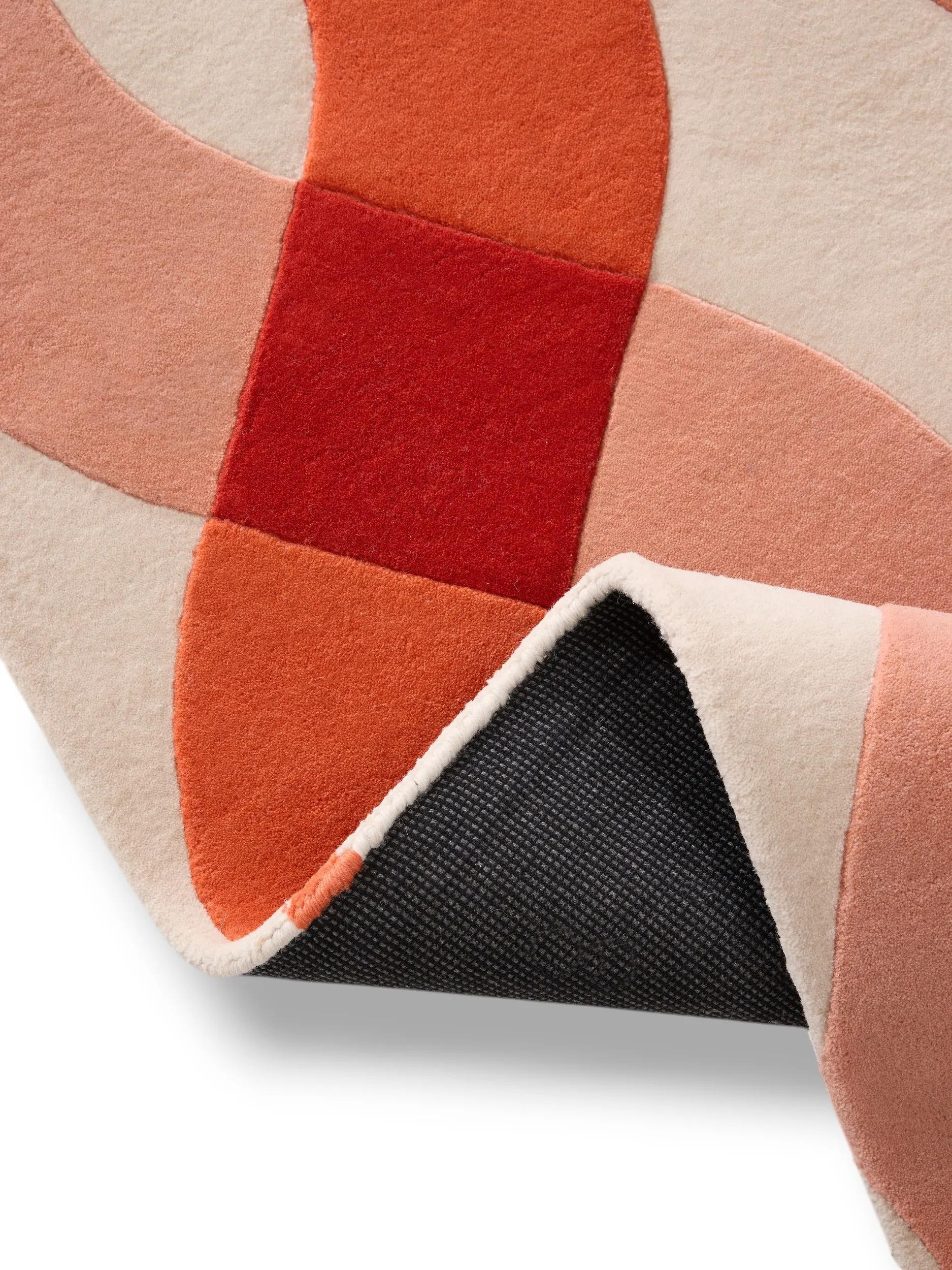 Wool Rug Nio Red