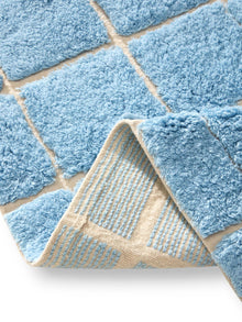 Bath Rug Noa Blue/Cream