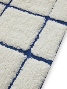 Bath Rug Noa Cream/Blue