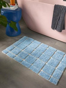 Bath Rug Noa Blue/Cream