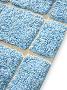 Bath Rug Noa Blue/Cream