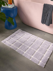 Bath Rug Noa Purple/White
