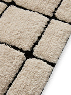 Bath Rug Noa Cream/Black