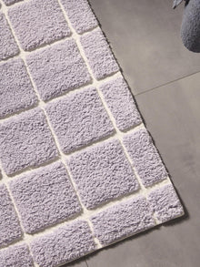 Bath Rug Noa Purple/White