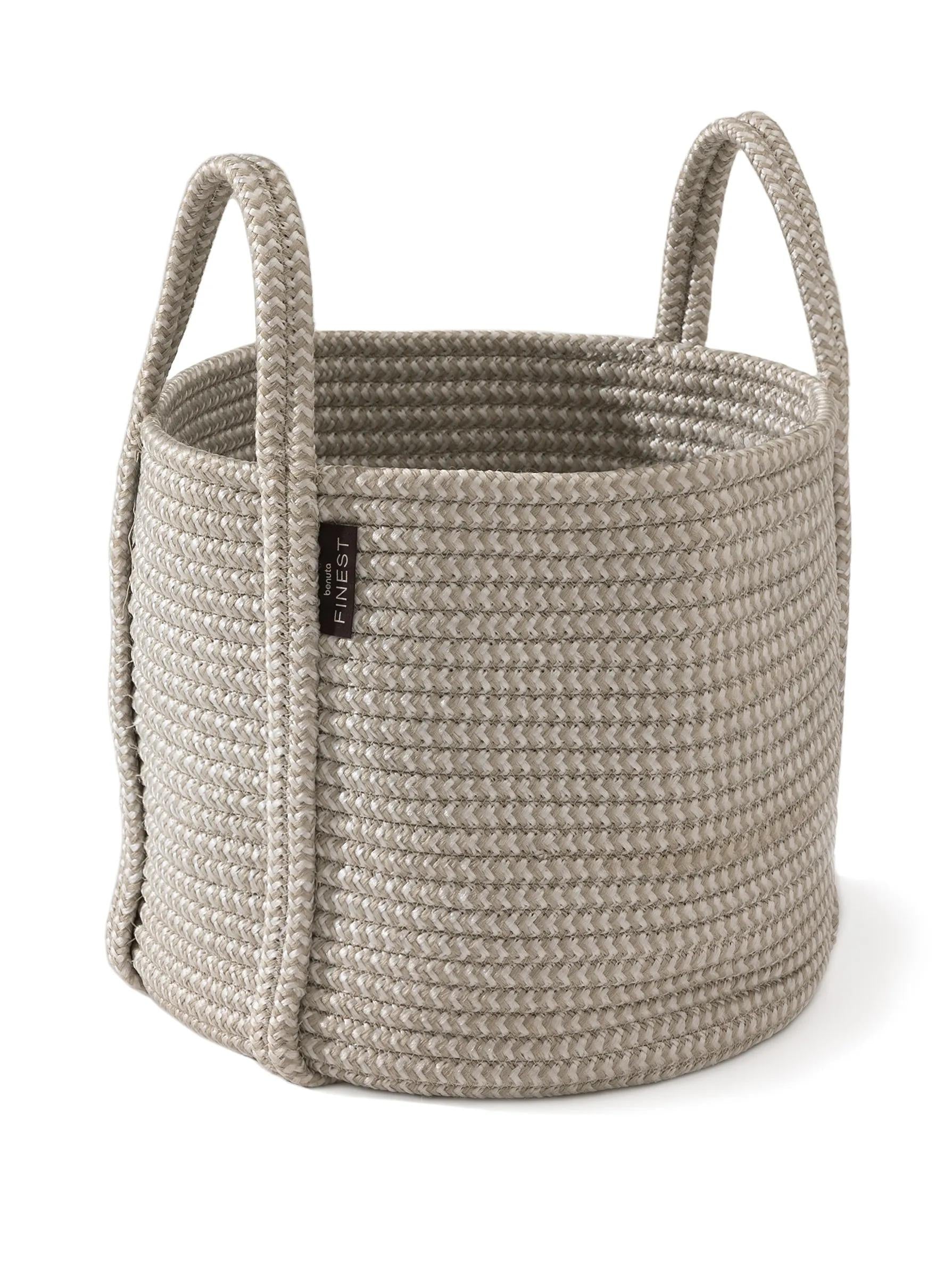 In- & Outdoor basket Noe Grau/Beige
