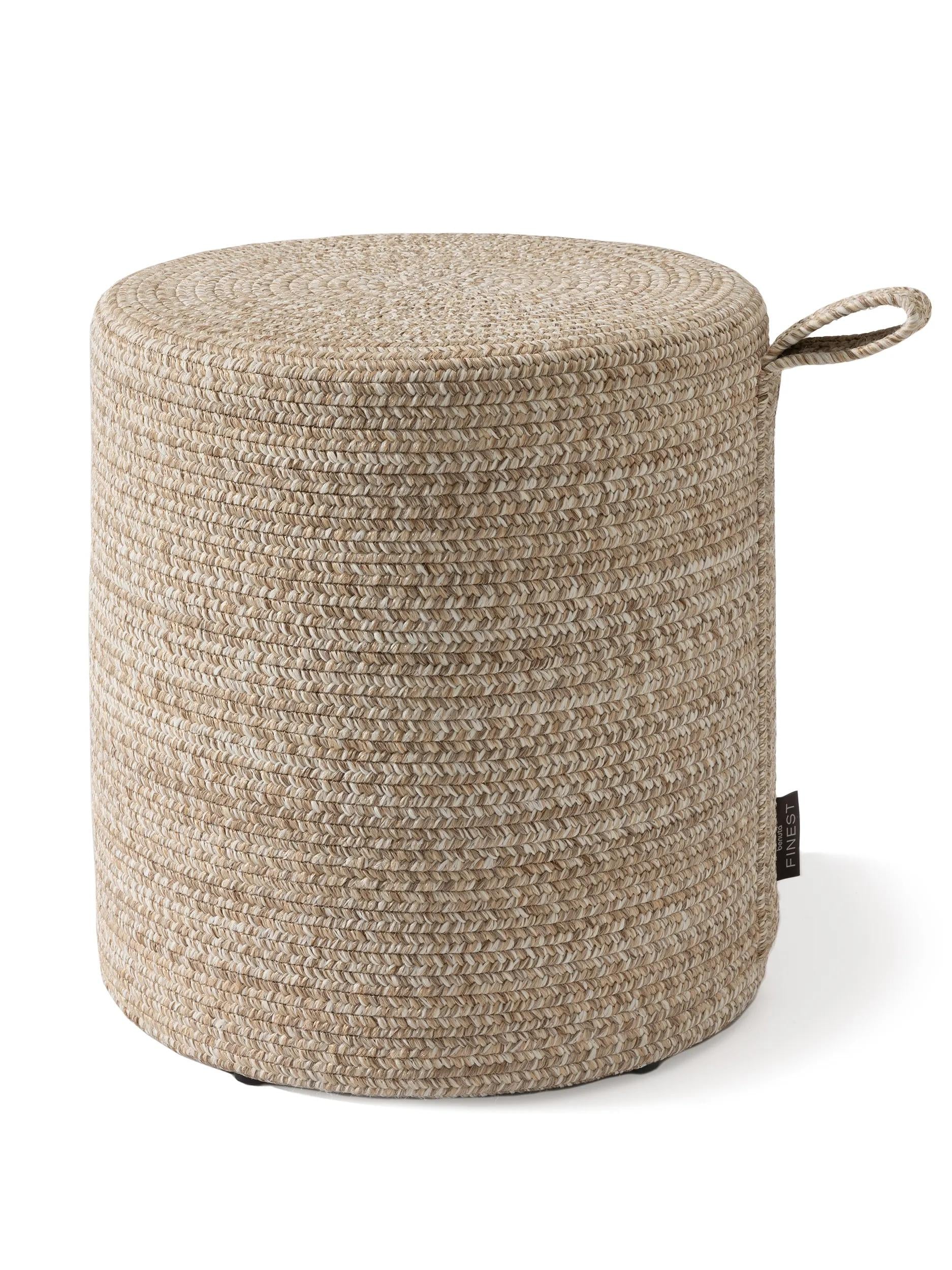 In- & Outdoor Pouf Noe Beige