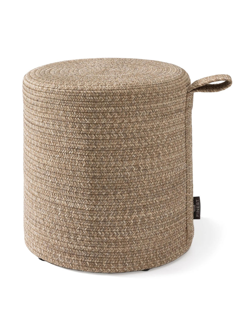 In- & Outdoor Pouf Noe natural