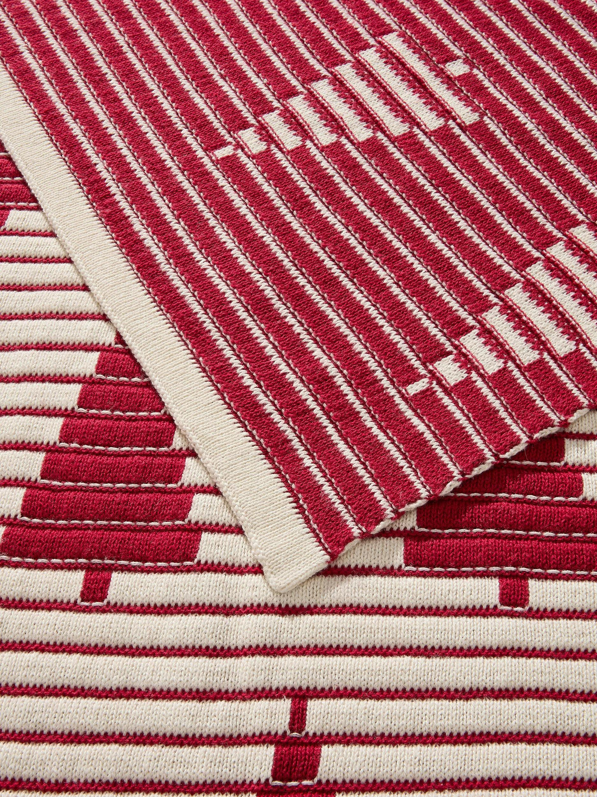 Christmas Blanket Nordic Red