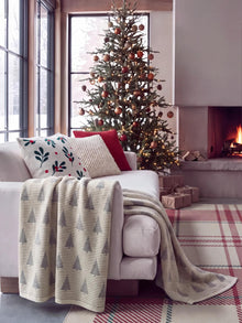 Christmas Blanket Nordic Grey