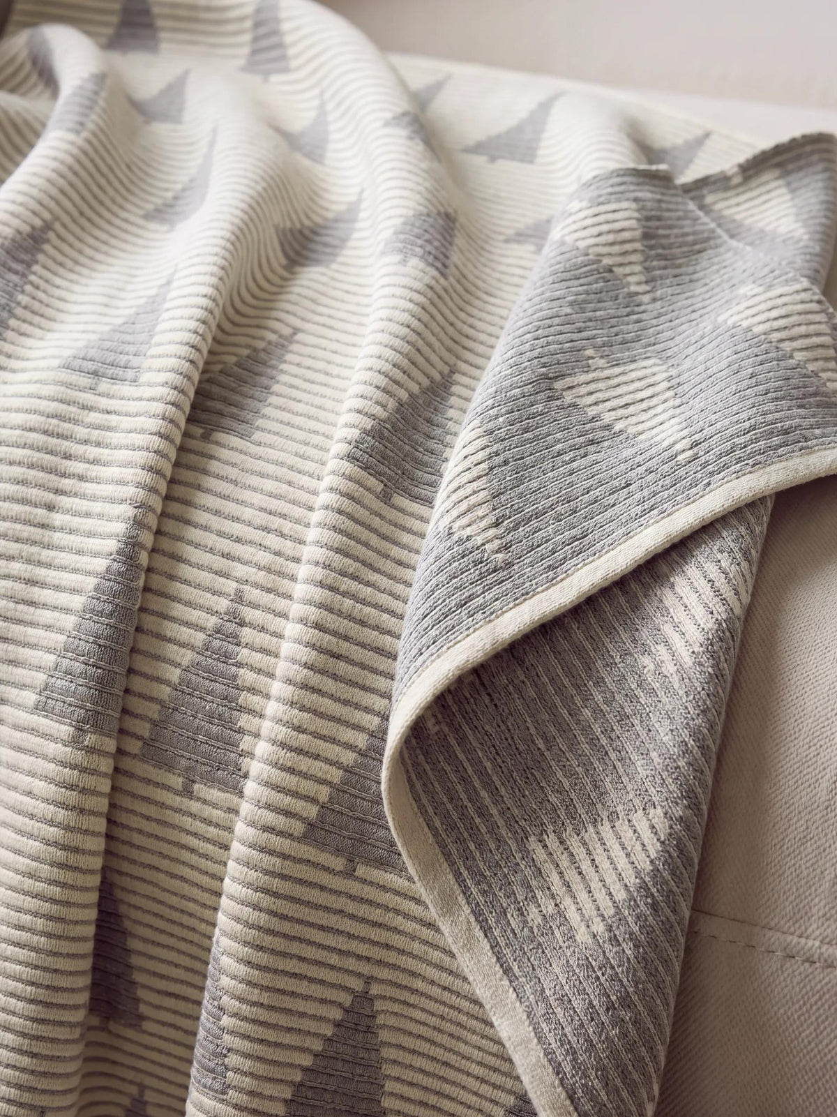 Christmas Blanket Nordic Grey