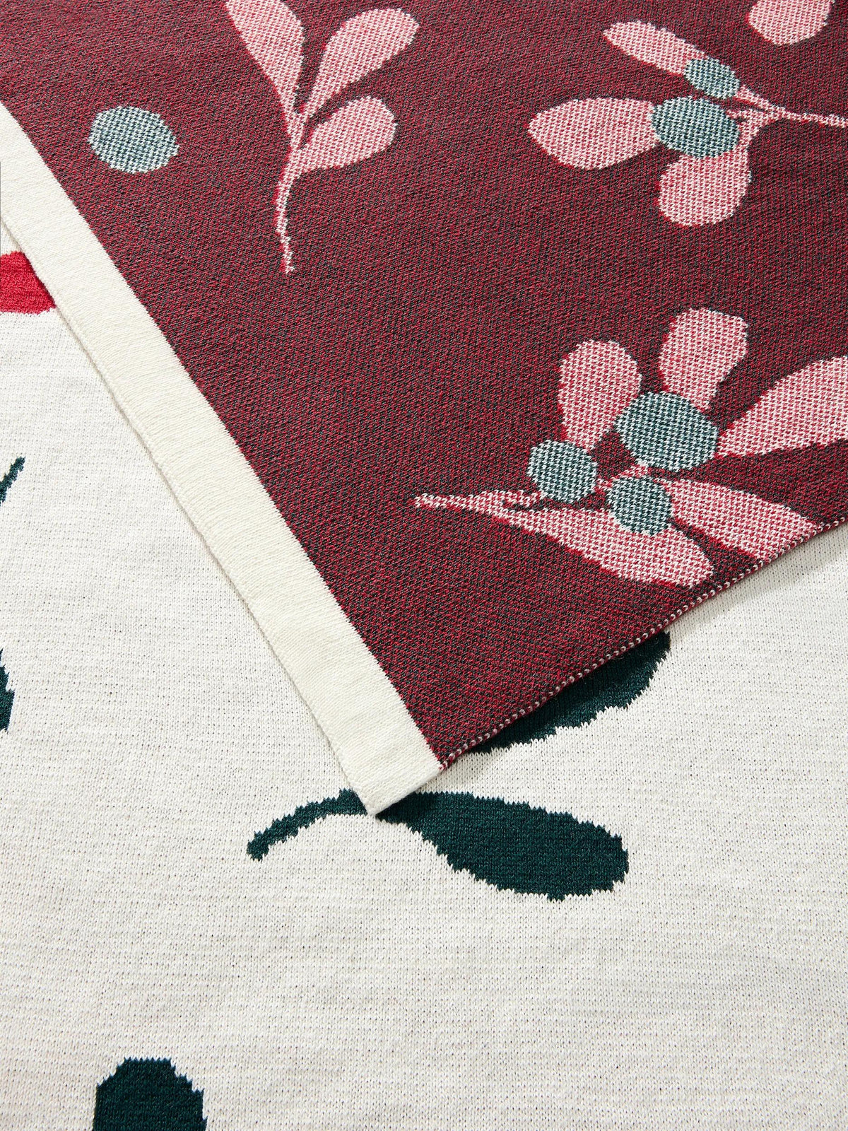 Christmas Blanket Nordic Cream