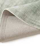 Viscose Rug Round Nova Mint