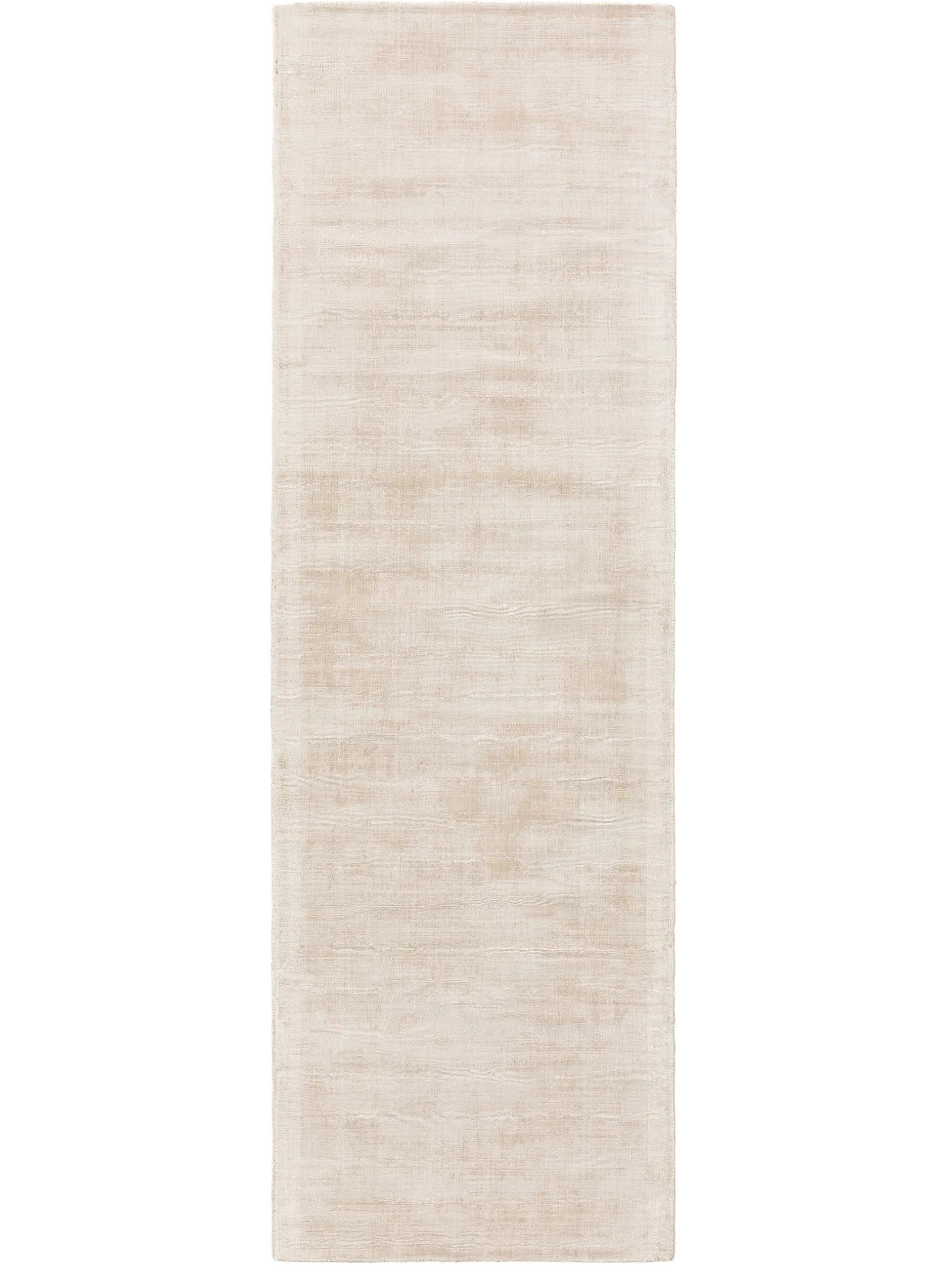 Alfombra de viscosa Nova crema