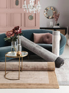 Viscose Rug Nova Border Grey